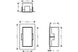 Hansgrohe XtraStoris Minimalistic Настенная ниша с открытой рамкой 30х15х14см Brushed Stainless Steel (56076800) Фото 4 из 4