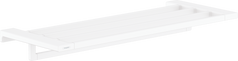 Фото Hansgrohe AddStoris Полиця для рушників з тримачем 63.0/64.8 x 24.8 см Matt White (41751700)