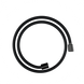 Шланг для душу Hansgrohe Designflex 125 см чорний матовий хром (28220340) Фото 1 з 6