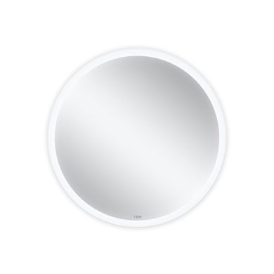 Фото Зеркало Qtap Virgo R600 с LED-подсветкой кнопочный выключатель, QT1878250660W