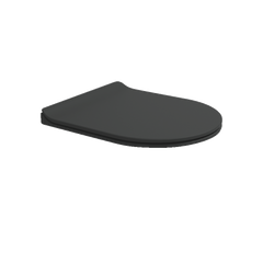 Фото Сидіння для унітазу Flaminia App з функцією Soft-Close чорний матовий (QKCW09 Carbone)
