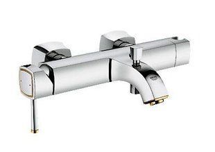 Фото Змішувач для ванни Grohe Grandera 23317IG0 хром/золото