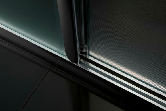 Фото Дверь в нишу раздвижная Eger 120x195 см профиль хром, стекло прозрачное (599-153)