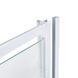 Душевая дверь в нишу Qtap Pisces WHI2011-12.CP5 110-120x185 см, стекло Pattern 5 мм Фото 2 из 6