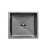 Кухонна мийка Kroner KRP PVD Schwarze-4843HM (3,0/1,0 мм)