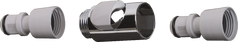 Фото Комплект для швидкого з'єднання ручного душу Hansgrohe Light Grey (28346000)
