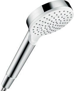 Фото Ручний душ Crometta 100 1jet EcoSmart 9л/хв White/Chrome (26333400)