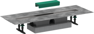 Фото Монтажный комплект Hansgrohe для каналов d40 uBox universal 700 мм (56017180)