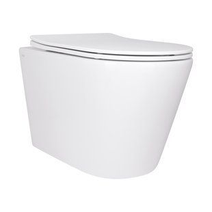 Фото Унітаз підвісний Qtap Scorpio безободковий Ultra Quiet з сидінням Soft-close QT14332380AW (QT14332380AW)
