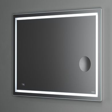 Фото Дзеркало універсальне з контурним Led-підсвічуванням, годинником і косметичним дзеркалом, 100 см AM.PM