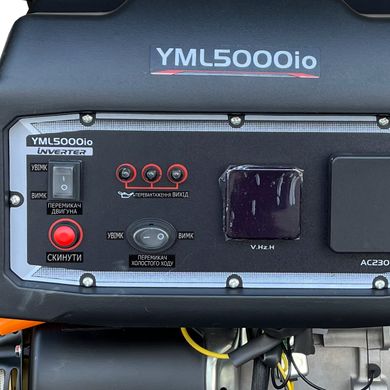 Фото Генератор бензиновый инверторный YAMALONG 3,5/4,0 кВт YML5000io-2 с дисплеем