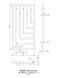 Рушникосушарка Paladii ALLEGRO-H 1200х600/6 КВ131 Фото 4 з 4