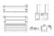 Комплект аксесуарів 5в1 Hansgrohe Logis Universal (41728000) Фото 3 з 3