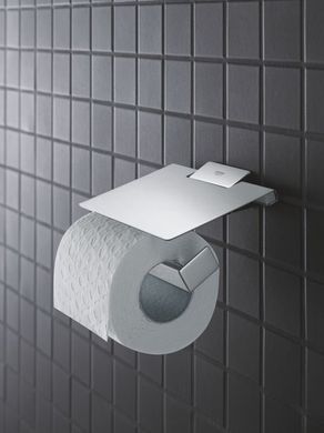 Фото Тримач туалетного паперу Grohe Selection Cube, з кришкою 40781000