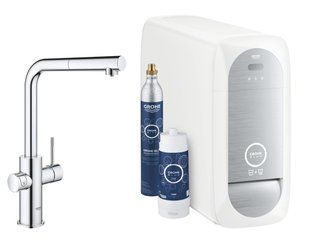 Фото Смеситель для кухни со стартовым комплектом Grohe Blue Home 31539000