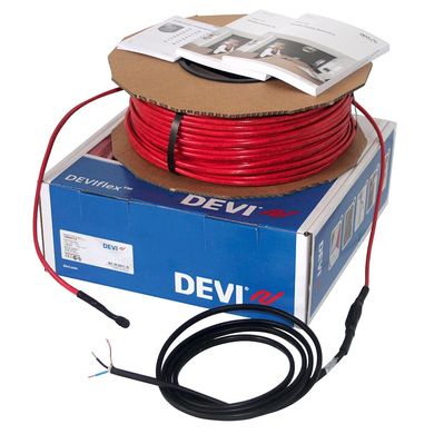 Фото Нагрівальний кабель двожильний DEVI DEVIflex™ 10T 200 м / 1990 Вт (140F1233)