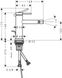 Змішувач для біде Hansgrohe Tecturis S зі зливним гарнітуром хром (73201000) Фото 2 з 2