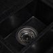 Кухонна мийка гранітна Romzha (Galati) Jorum 78D Antracit (901) Фото 3 з 8