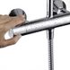 Душевая система Hansgrohe Vernis Blend Showerpipe 200 1jet с термостатом, хром (26276000) Фото 5 из 10