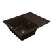 Кухонна мийка з кварцу Vankor Lira LMP 02.55 Chocolate Фото 3 з 4