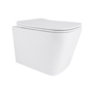 Фото Унітаз підвісний Qtap Tern із сидінням Soft-close QT17332303ASW (QT17332303ASW)