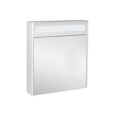 Фото Зеркальный шкаф подвесной Qtap Robin 600х730х145 White с LED-подсветкой QT1377ZP6001W