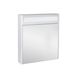 Зеркальный шкаф подвесной Qtap Robin 600х730х145 White с LED-подсветкой QT1377ZP6001W Фото 3 из 8