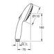 Лійка для ручного душа Grohe Tempesta 110 27597003 Фото 2 з 6