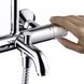 Душевая система для ванны Hansgrohe Vernis Blend Showerpipe 200 1jet с термостатом, хром (26274000) Фото 5 из 9