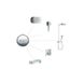 Термостат для 2х споживачів Hansgrohe ShowerSelect, прихованого монтажу, білий матовий 15763700 Фото 2 з 3