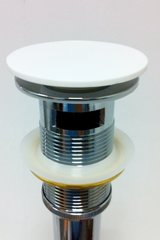 Фото Донний клапан для мийки з переливом Volle Solid surface (90-00-060)