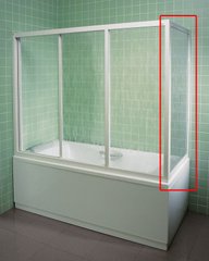 Фото Стінка нeрухома для ванни Ravak APSV-70 Satin Transparent