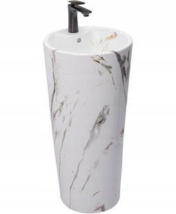Фото Умивальник на підлогу REA BLANKA MARBLE MATT (REA-U8704)