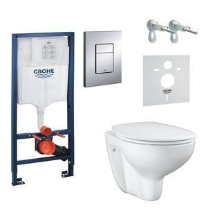 Фото Інсталяція з підвісним унітазом Grohe Bau Ceramic (39586000)