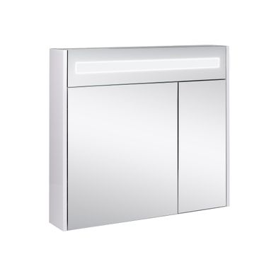 Фото Зеркальный шкаф подвесной Qtap Robin 800х730х145 White с LED-подсветкой QT1377ZP8001W