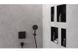 Hansgrohe XtraStoris Safe Настінна ніша з дверцятами та вентилями 30х15х10см Stainless Steel Optic (560100800) Фото 3 з 8