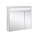 Зеркальный шкаф подвесной Qtap Robin 800х730х145 White с LED-подсветкой QT1377ZP8001W Фото 3 из 9