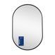 Зеркало Qtap Scorpio (SC1) с LED-подсветкой Touch, с антизапотеванием, с диммером, рег. темп. цвета (3000-6500K) Black QTSC600900 Фото 4 из 11