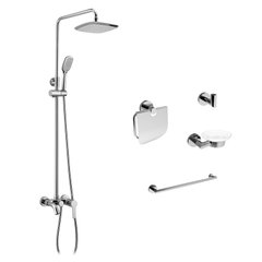 Фото Комплект: душова система для ванни Imprese BILA DESNE + комплект аксесуарів HRANICE (T-10155+100014)