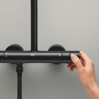 Фото Душова система з термостатом для душу Grohe QuickFix Vitalio Start System 250 (266772431)