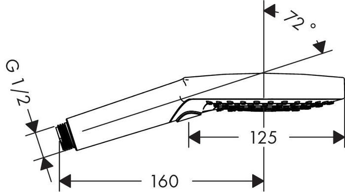 Фото Ручной душ Hansgrohe Raindance Select S 120 3jet P золото (26014990)