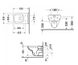 Унітаз підвісний Duravit D-Code Rimless 45700900A1 сидіння Soft Close Фото 4 з 4