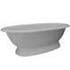 Ванна окремостояча матова Amidicon Olimpia 180х90 на п'єдесталі з литого каменю Фото 6 з 10