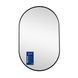 Зеркало Qtap Scorpio (SC1) с LED-подсветкой Touch, с антизапотеванием, с диммером, рег. темп. цвета (3000-6500K) Black QTSC500800 Фото 3 из 12