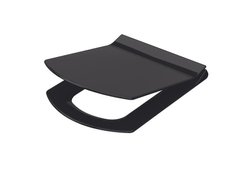 Фото Сидіння для унітазу IDEVIT Vega Soft-Close Slim, чорний (53-02-06-004)