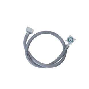 Шланг-залив для пральної машини L=1000 мм d 9х15-3/4" В/В, STR (042501)