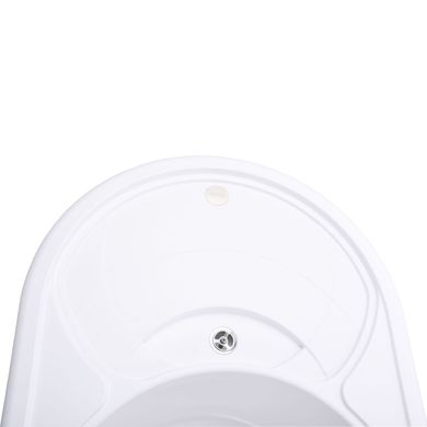 Фото Гранітна мийка Globus Lux LUISE 780х500мм, білий