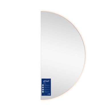 Фото Дзеркало Qtap Taurus HR800 з LED-підсвічуванням Touch, з антизапотіванням, з димером, рег. темп. кольору (3000-6500K) QTTAUHR800