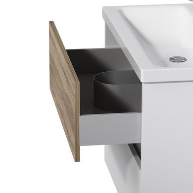 Фото Тумба с раковиной подвесная 75 см 2 ящика AM.PM Gem S M91-FHX0752-WC0752WF38