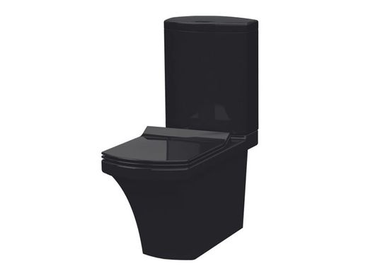 Фото Сидіння для унітазу IDEVIT Vega Soft-Close Slim, чорний (53-02-06-004)